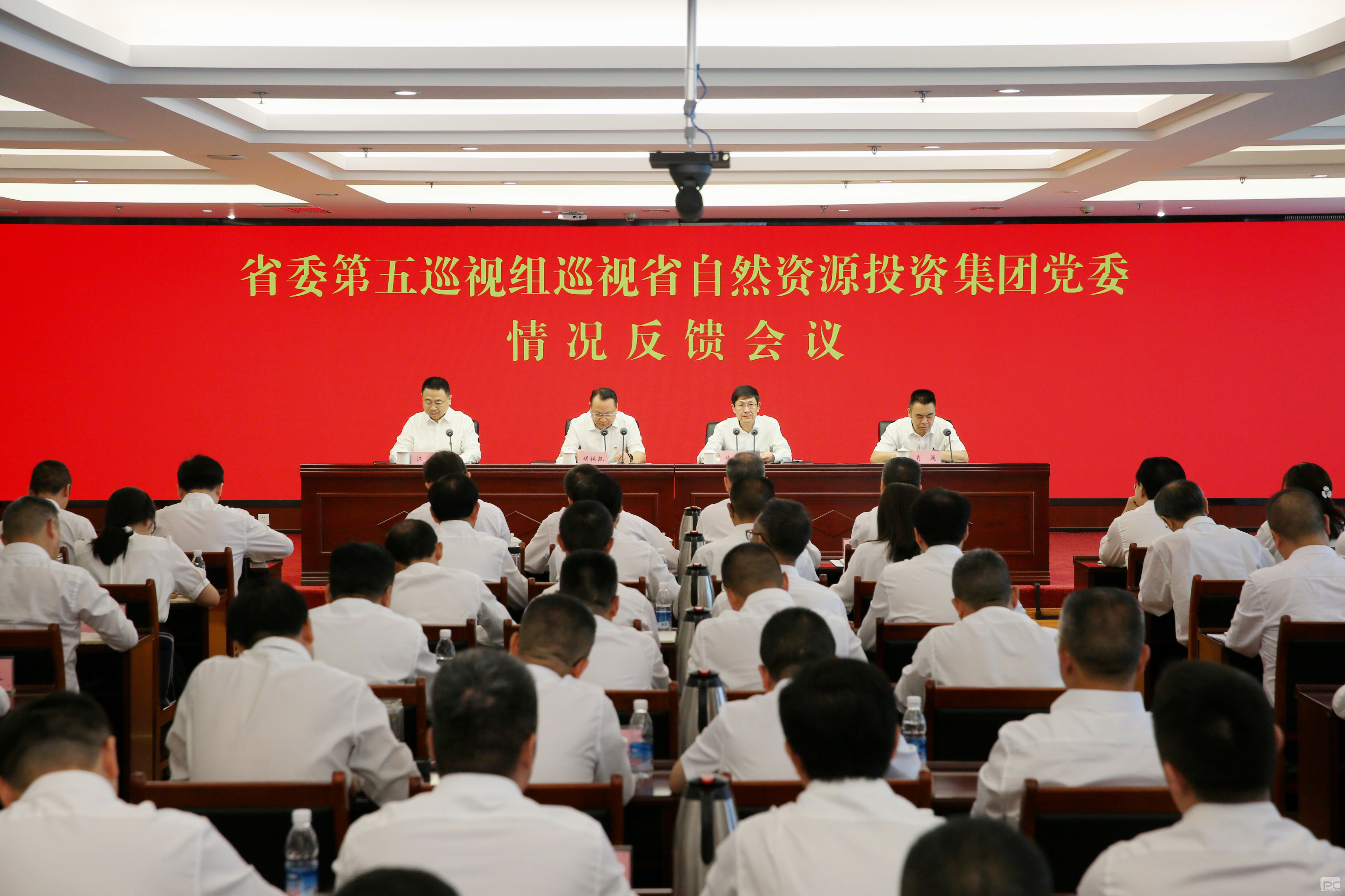 中共四川省委第五巡视组向省自然资源投资集团党委反馈巡视情况